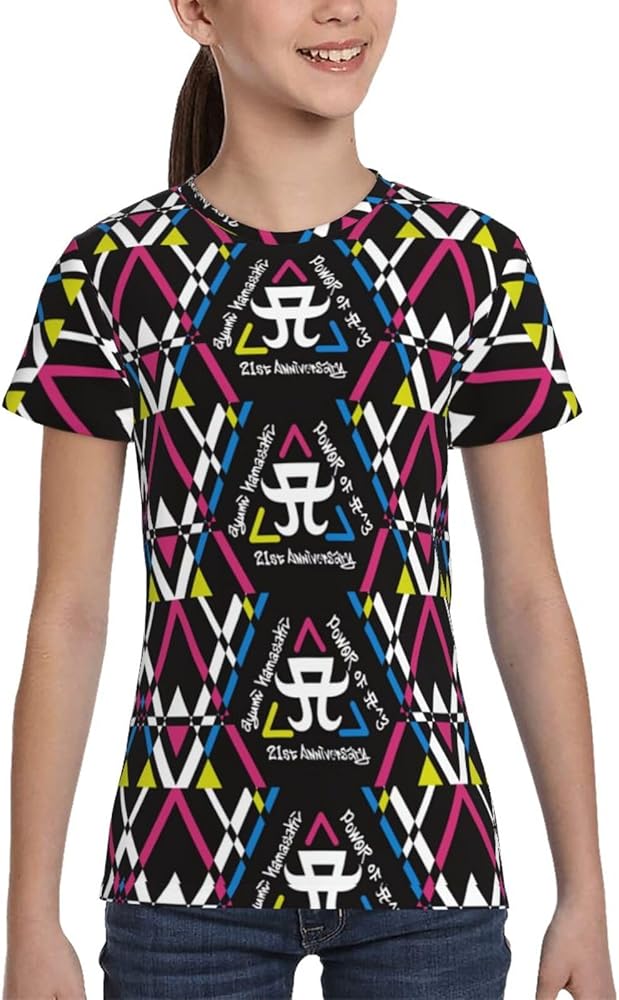 Amazon.co.jp: [NEXEAR] 浜崎あゆみ 青少年 子供服 スポーツ吸汗速乾 T