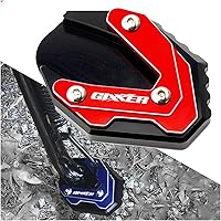 Vista 7 de KAnduo for Suzuki for GIXXER 250 SF 150 125 for SF250 for SF150 2022 Accessories Motorcycle Aluminum Side Stand Extension Kickstand Enlarge Pad Gray