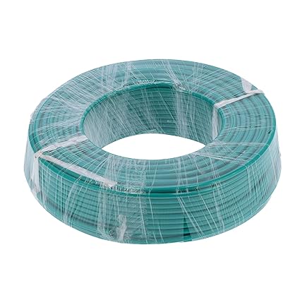 BAZPUR MART Insulated Wire, Low Impedance Copper Core Cable Good Conductivity BVV?1x10 1x10mm for Electrical Appliances for Power Tools