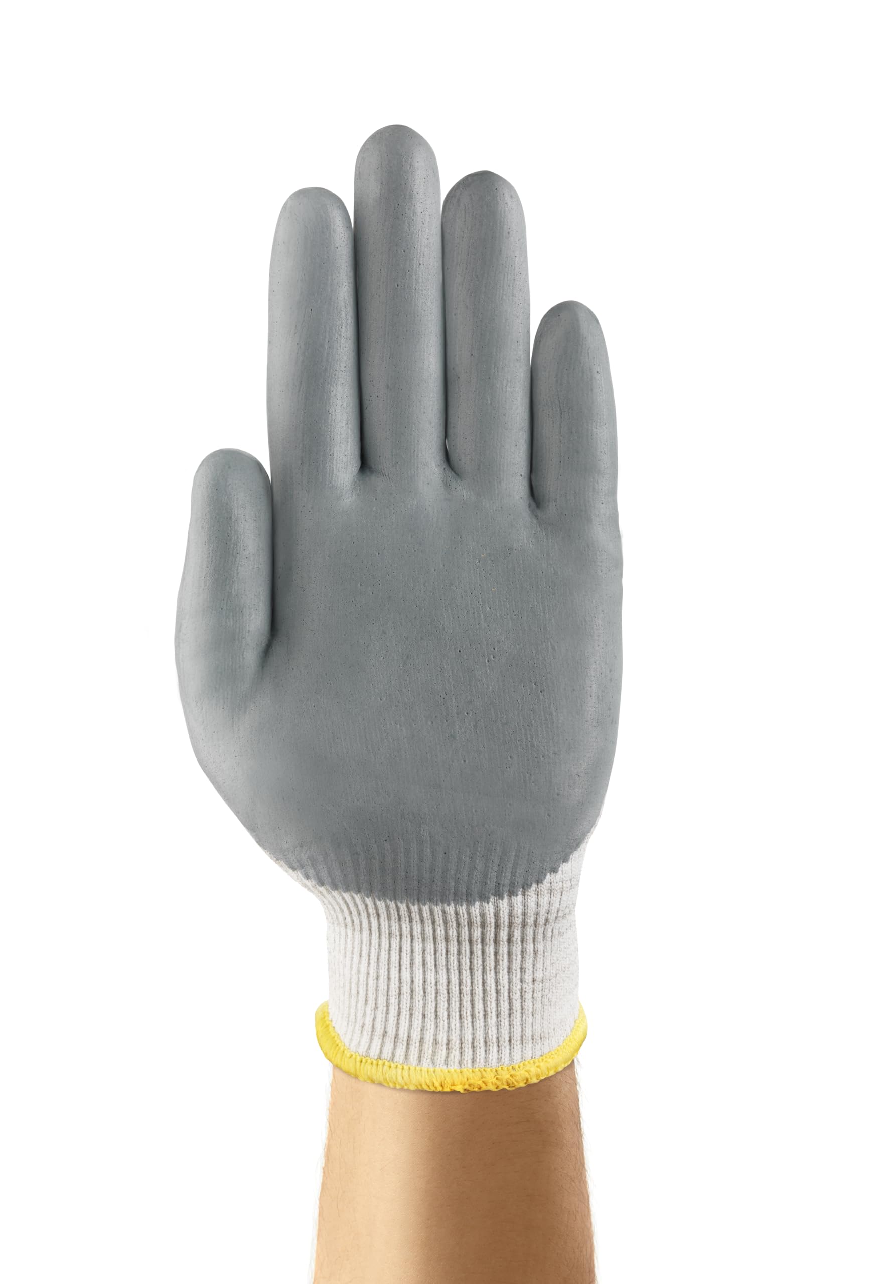 Ansell HyFlex 11-100 Gants de Travail Industriels, avec Technologie Antimicrobienne Ionic, Conception Légère et Respirante, Gant de Sécurité Homme Femme, Lavable, Taille 2XL (12 Paires)