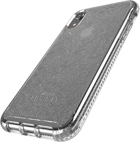 Miniatura 9 de tech21 Pure Design Liberty Grosvenor - Funda para iPhone XR, transparente, T21-6529