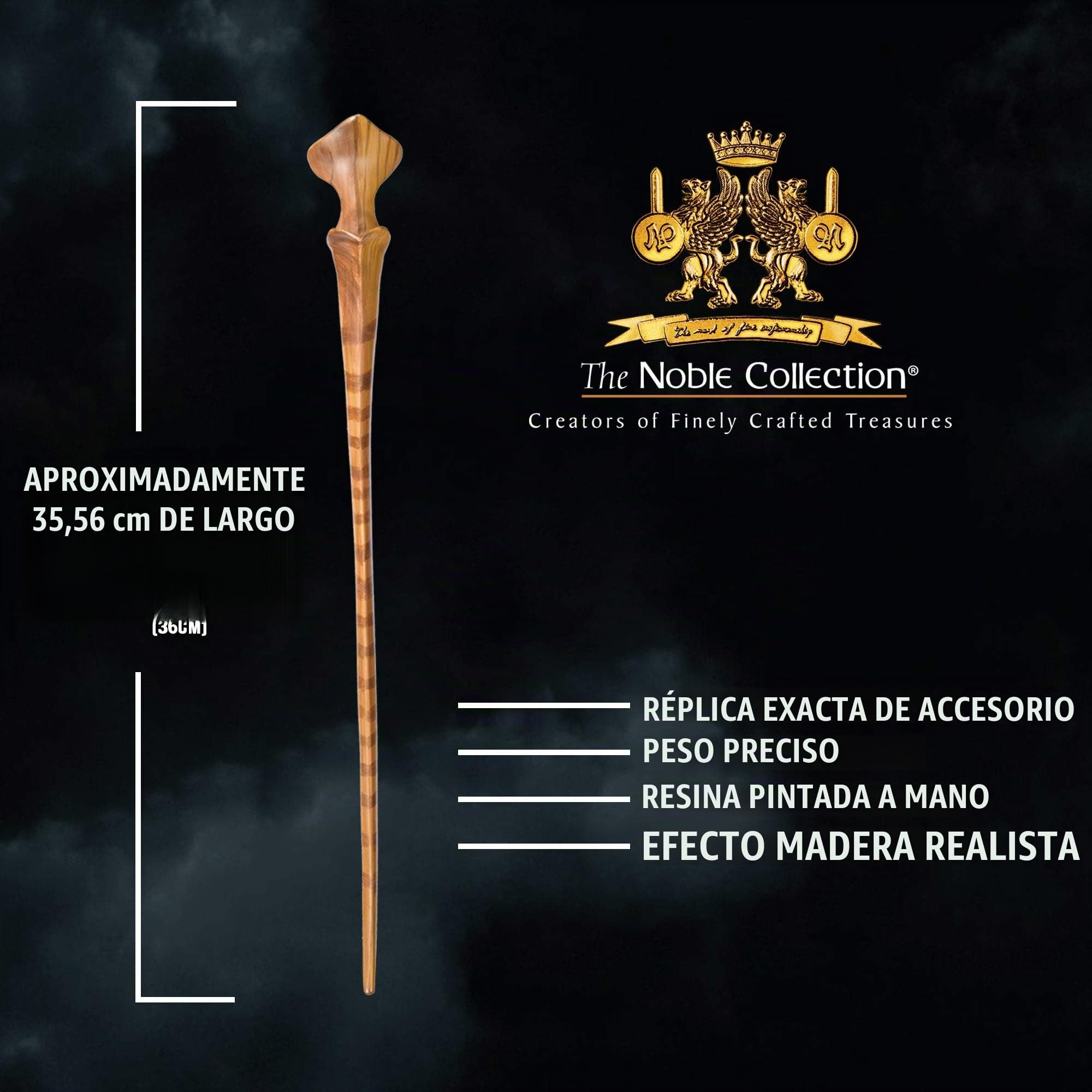The Noble Collection Varita de personaje de Nymphadora Tonks