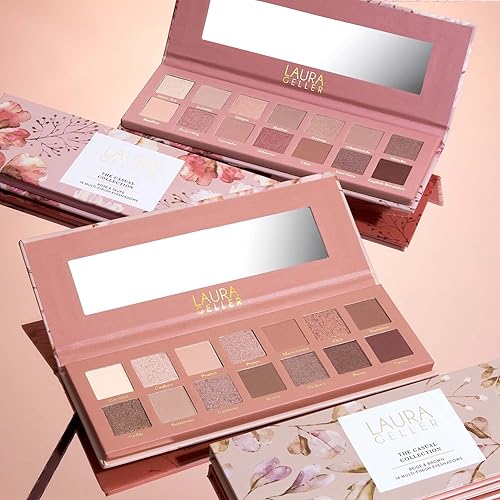 Miniatura 3 de LAURA GELLER NEW YORK The Casual Collection Rose & Taupe 14 Sombras de ojos multiacabado