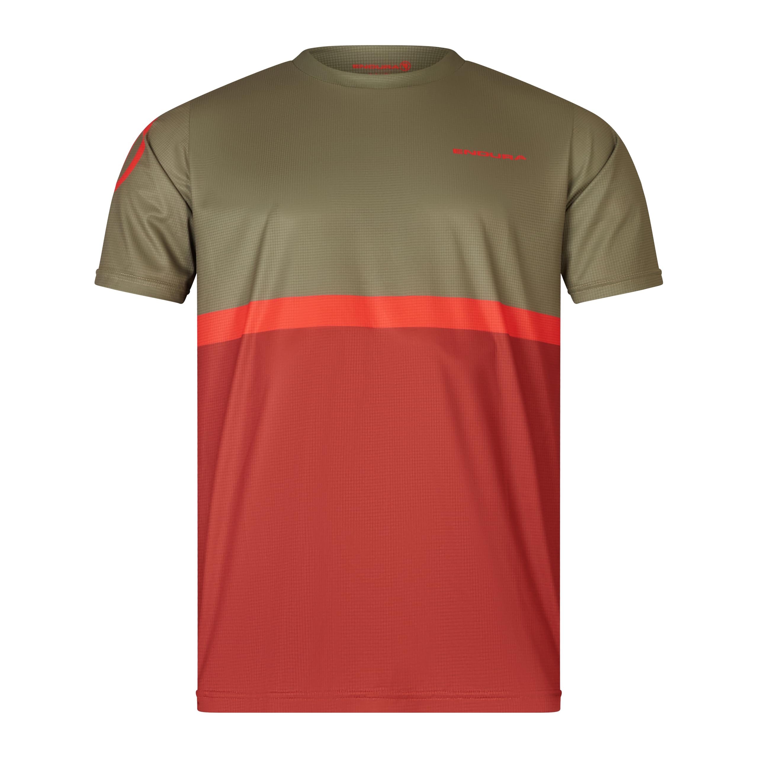 Endura Men's Tweed Green Singletrack Mountain Cycling Core T Medium