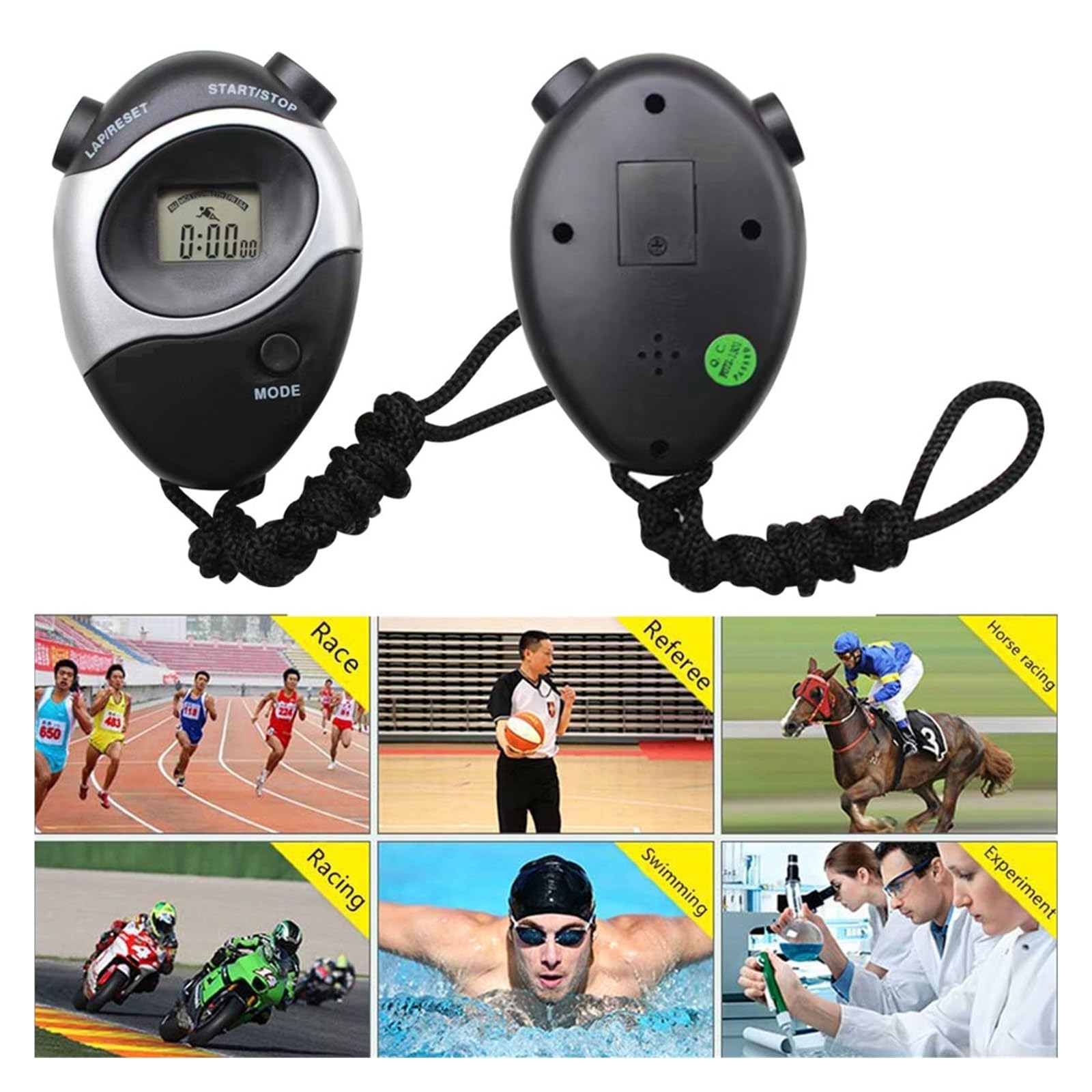 cronometro, Contatore elettronico di allarme cronometro timer multifunzionale