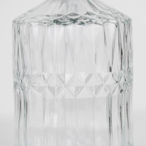 Miniatura 8 de Dispensador de jabón de vidrio grueso transparente de 18 onzas con bomba negra a prueba de óxido, dispensador de jabón de cocina para baño