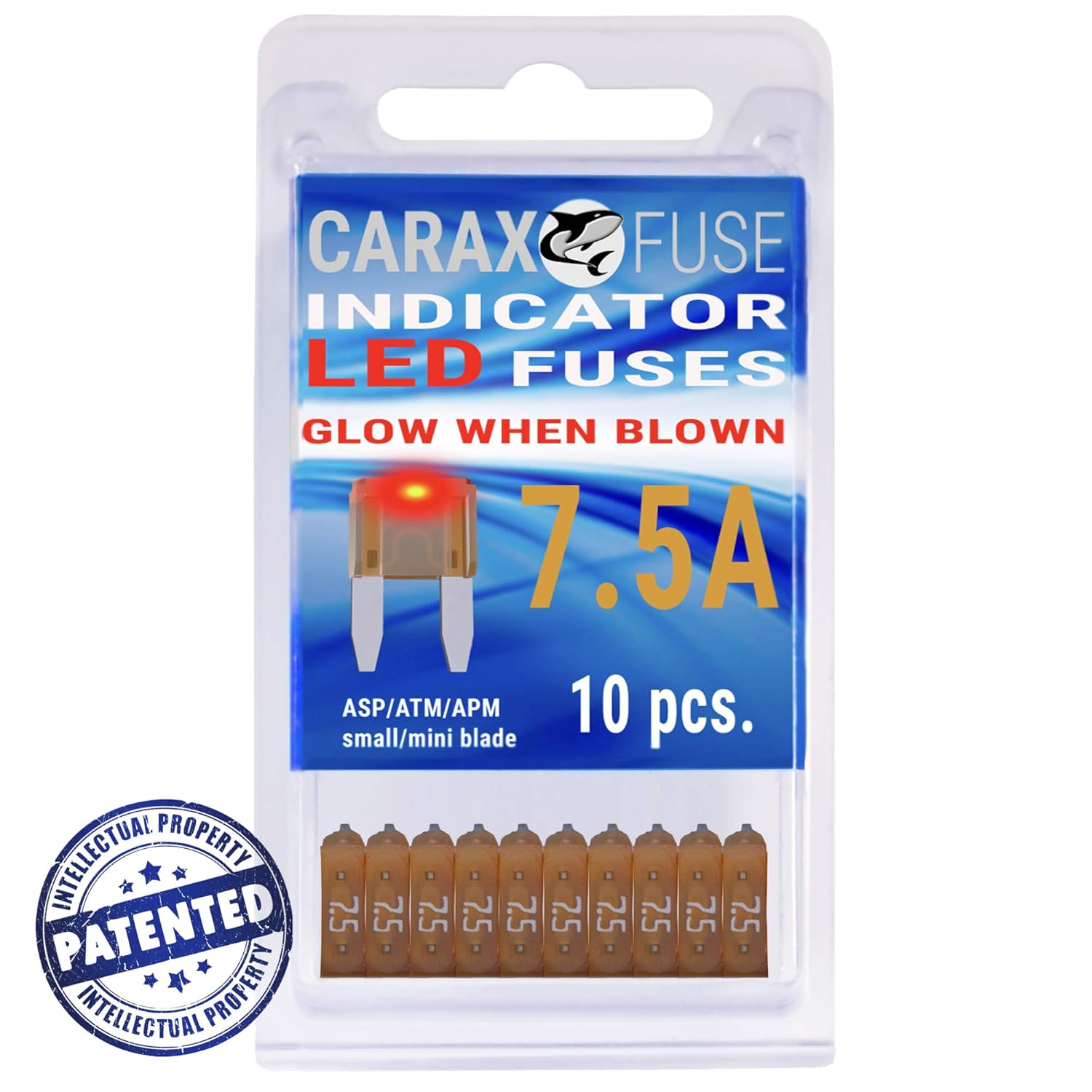 Fuse MINI Blade 7.5A Smart GLOW Fuse Car Fuse