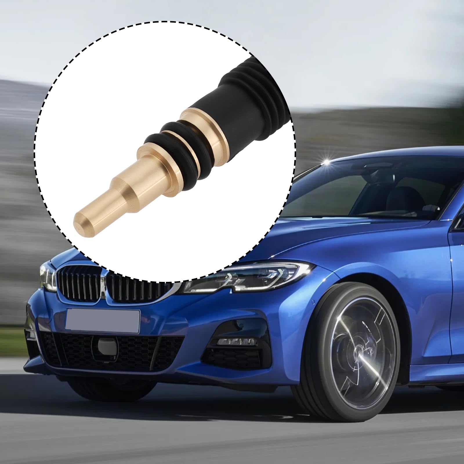 Sensore Di Temperatura Per Autoveicoli Sensore Di Temperatura Del Carburante 13627797957 Compatibile Con BMW Serie 3 2004-2019