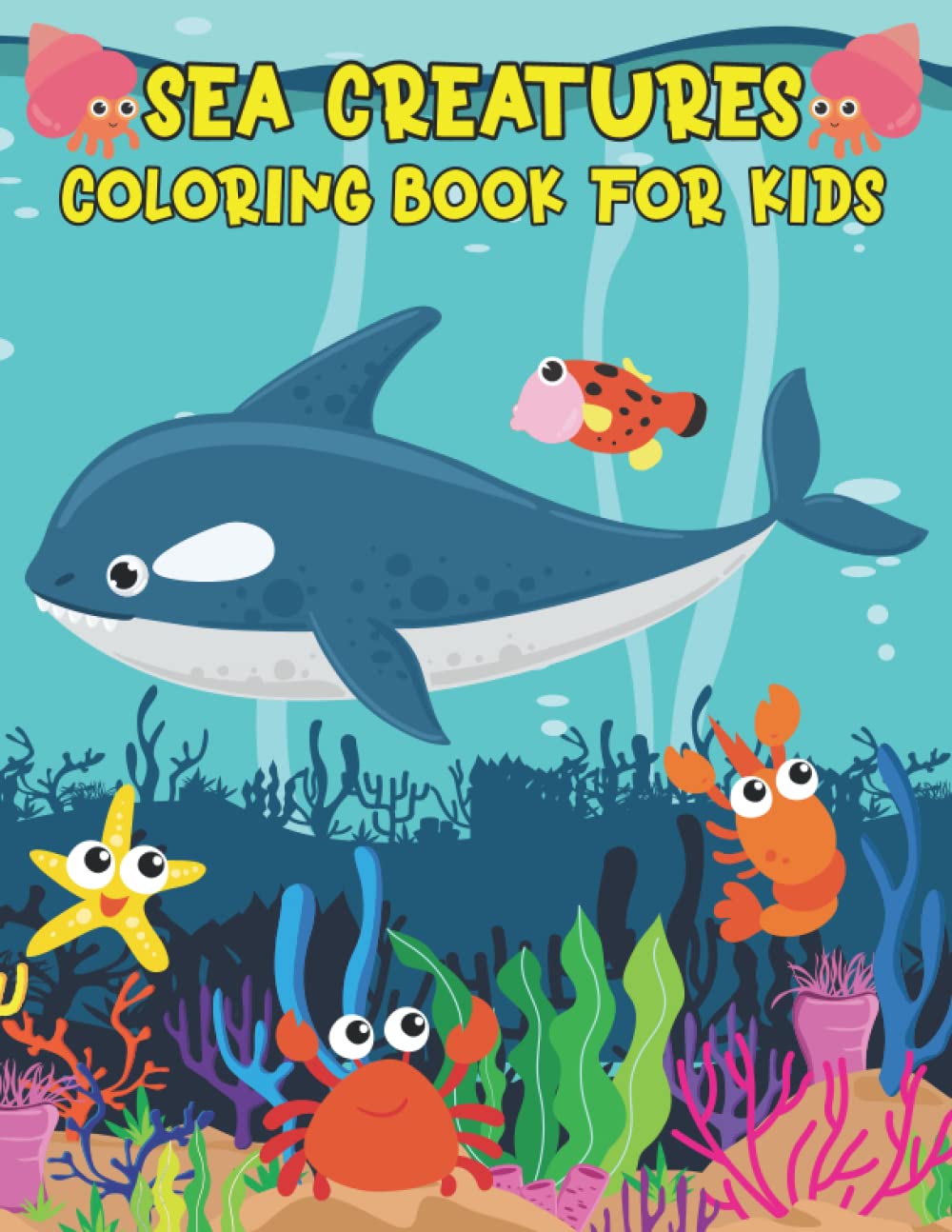 Sea Creatures Coloring Books for Kids