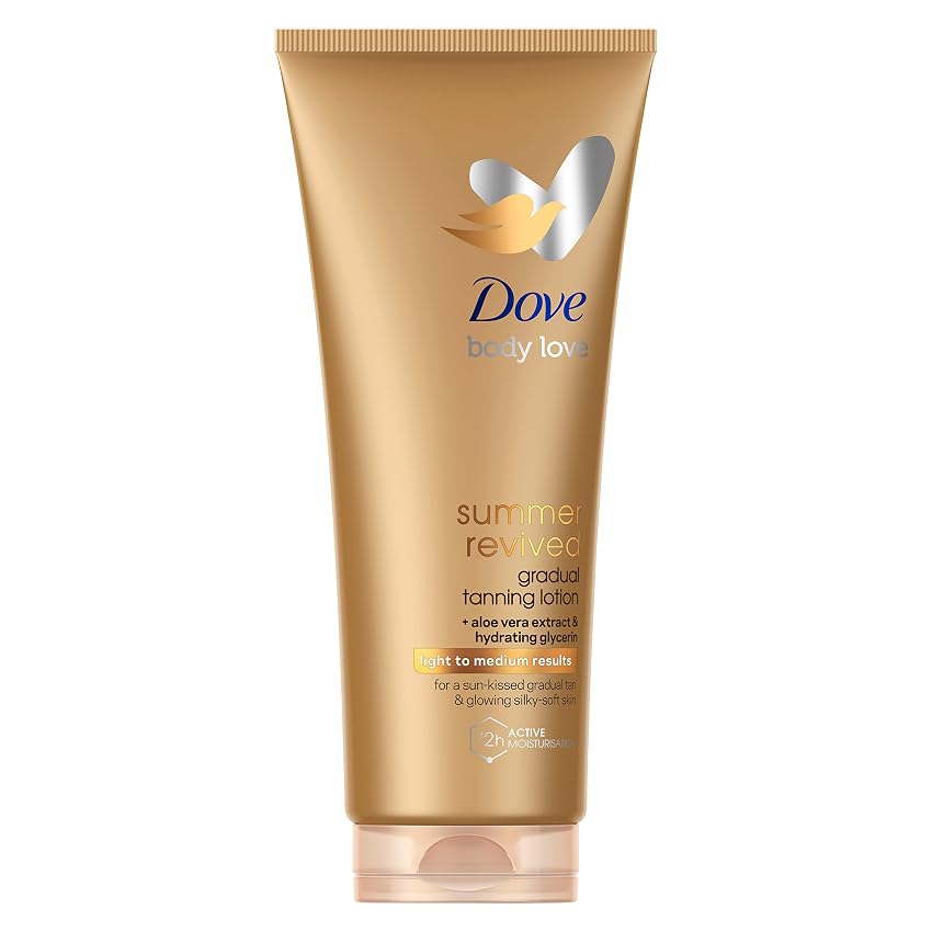 Dove Lozione Corpo Autoabbronzante 200 ml Tono Chiaro Medio