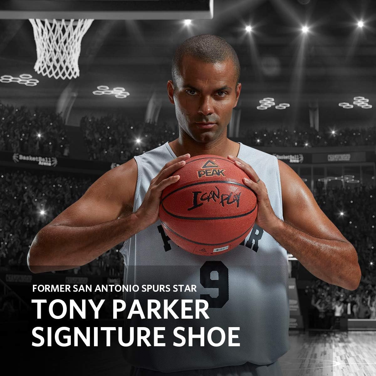 PEAK Mens Basketball Shoes Tony Parker Taichi Adaptive
