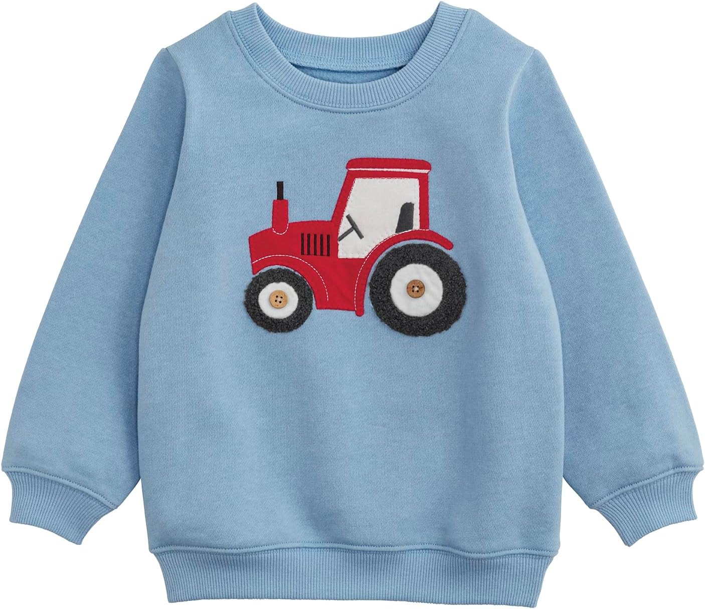 Mud Pie Boys Kids Tractor Sweatshirt
