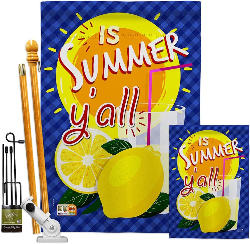 Is Summer Yall House Flag Country Living The South Welcome Bless Home Particular Area Small Decorative Gift Yard Banner Made In USA 28 X 40