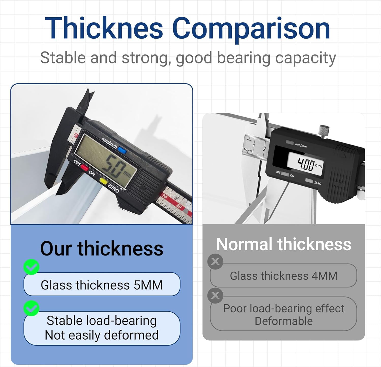 Golf Cart Windshield for Yamaha G14 G16 G19 (1995-2003) Models, Clear Foldable 3/16" (5MM) Thicken Acrylic Windshield, High Definition, Scratch-resistant, Impact Resistant and Shatterproof