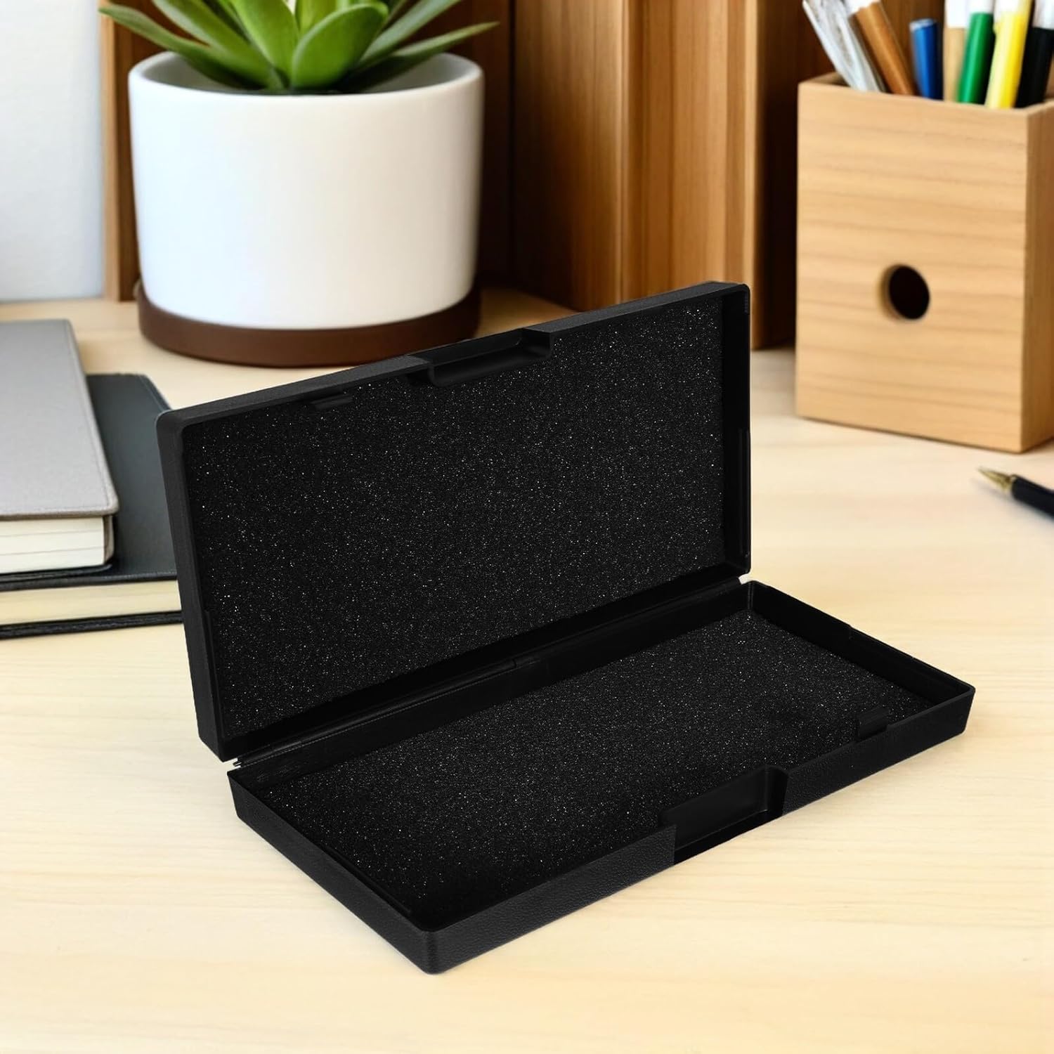 2pcs Micrometer Storage Box for Machinists and Technicians, Portable Outside Micrometer Protective Case, Precision Tool Organizer for Industrial Measurement