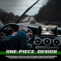 Vista 5 de 2 limpiaparabrisas de repuesto de fábrica, 24 + 20 pulgadas, bloqueo lateral