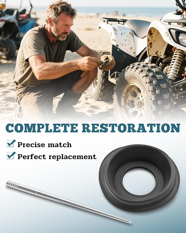 Carburetor Carb Rebuild Repair Kit Fit for Polaris Sportsman 500 4x4 HO, for Polaris Scrambler 500 4X4, for Polaris ATP 4X4 HO 500 by Vudajuley - Image 5