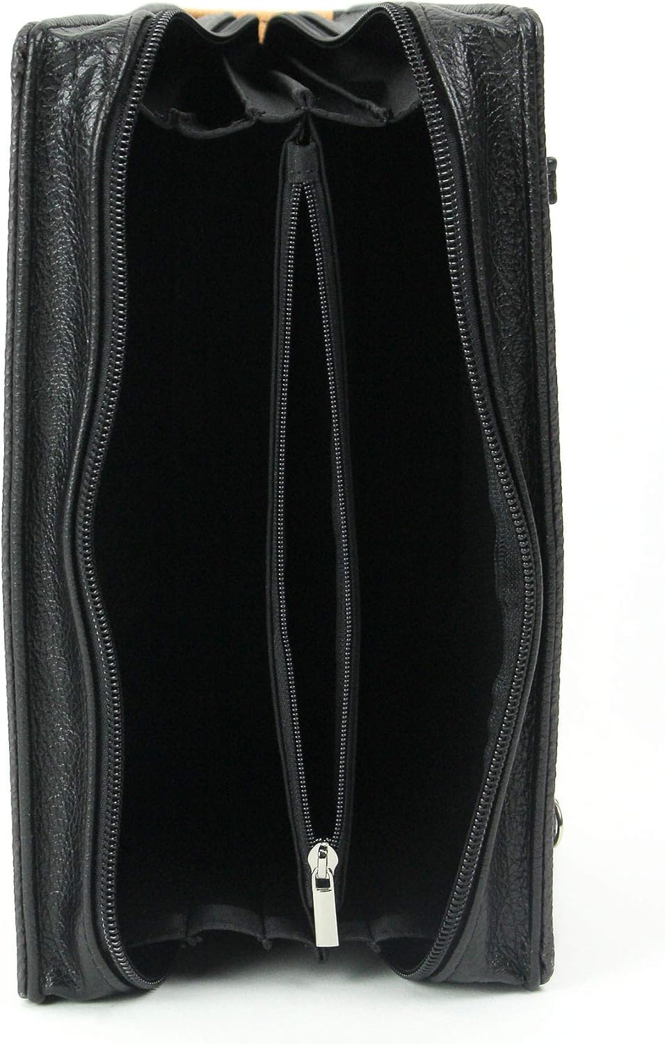 The Raven Book-Shaped Novelty Clutch Purse in Black Vinyl - Comes With Wrist Strap - A Gothic Crossbody Handbag Inspired by Edgar Allan Poe's Enigmatic Tale