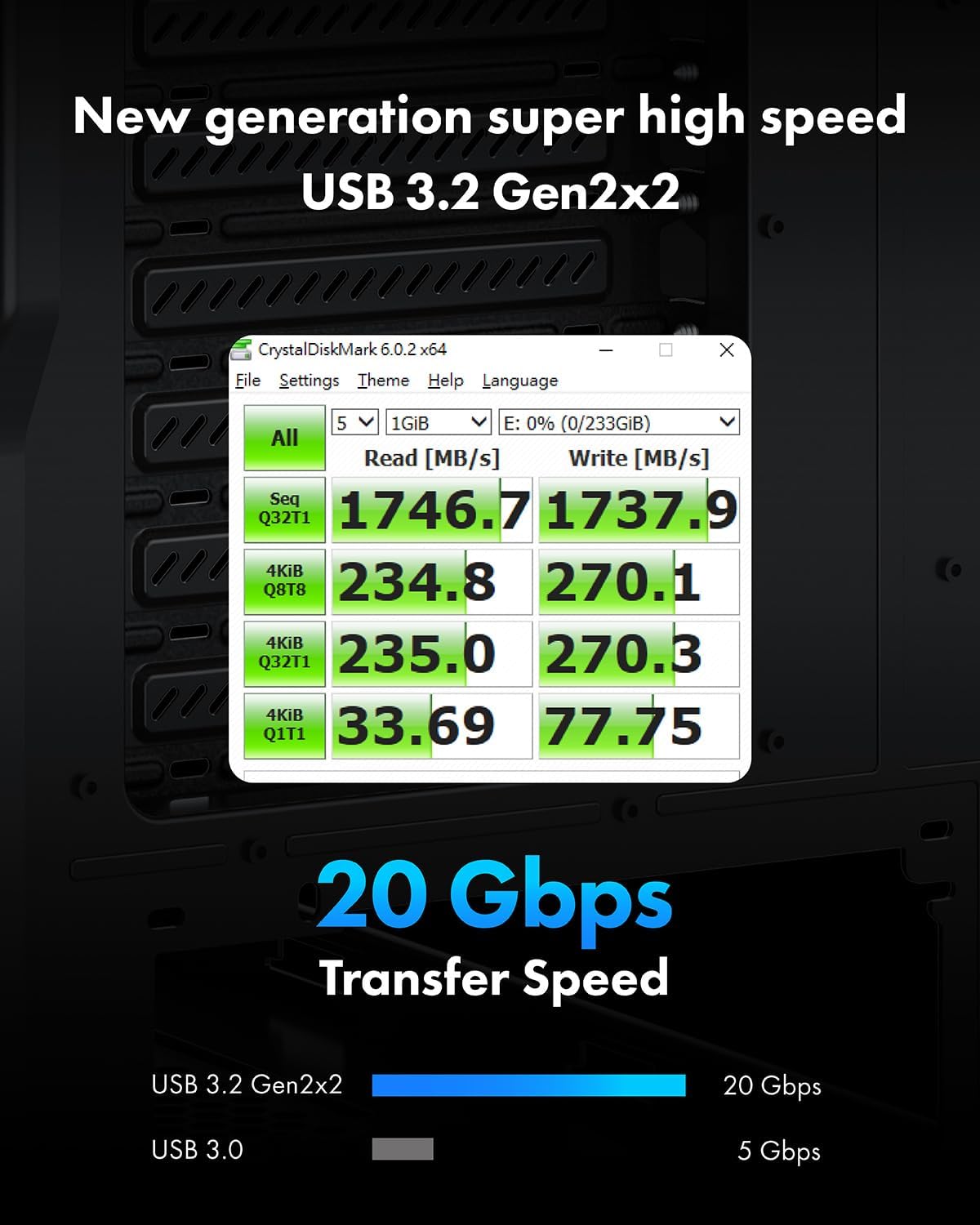 ineo USB 3.2 Gen 2x2 20 Gbps Type-C Back Panel Expansion Card with PCI Bracket - Internal Type E Header to USB-C Port Expansion [CA09]