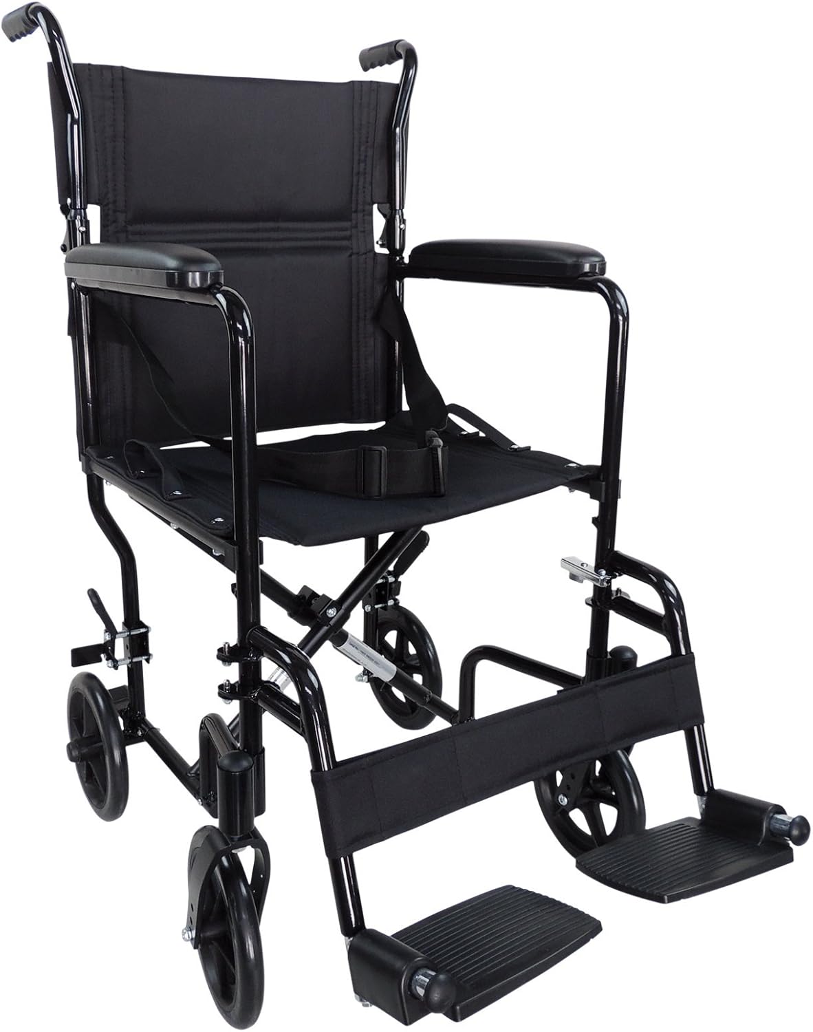 Aidapt Folding Lightweight Attendant Propelled Aluminium Wheelchair