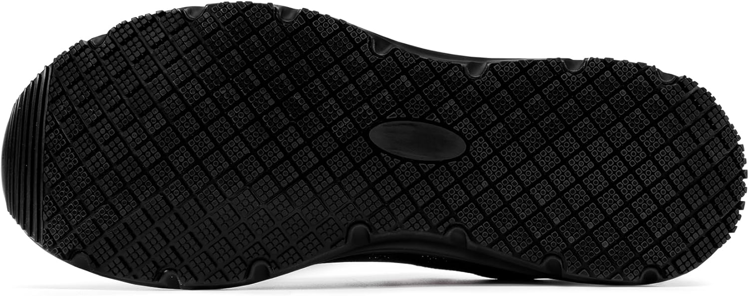 LARNMERN Mens Non Slip Work Shoes Water Resistant Walking Sneakers Zapatos Trabajo Waterproof Food Service Comfortable Chef Kitchen - Image 7