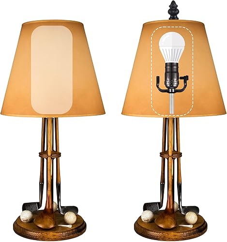 Miniatura 5 de Kit de 2 lámparas para hacer una lámpara, kit de lámpara de mesa, kit de cableado de lámpara de bricolaje con arpa de 8 pulgadas, tubo de lámpara de