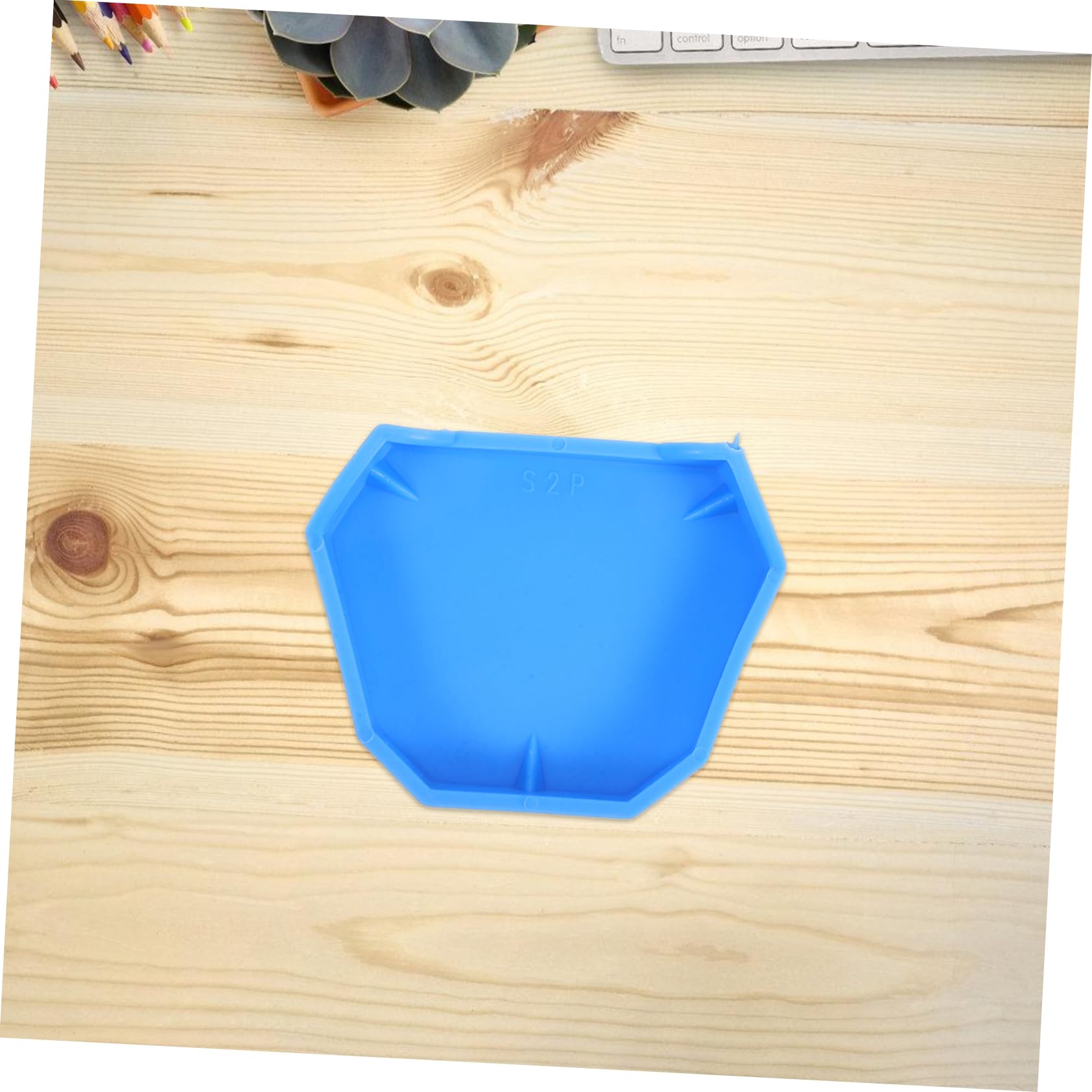1 Set Base in Gesso Kit Per Modellare i Strumento Clinico Base Del in Silicone Portamodelli in Gesso Supporto Per Modello Plastica Blue