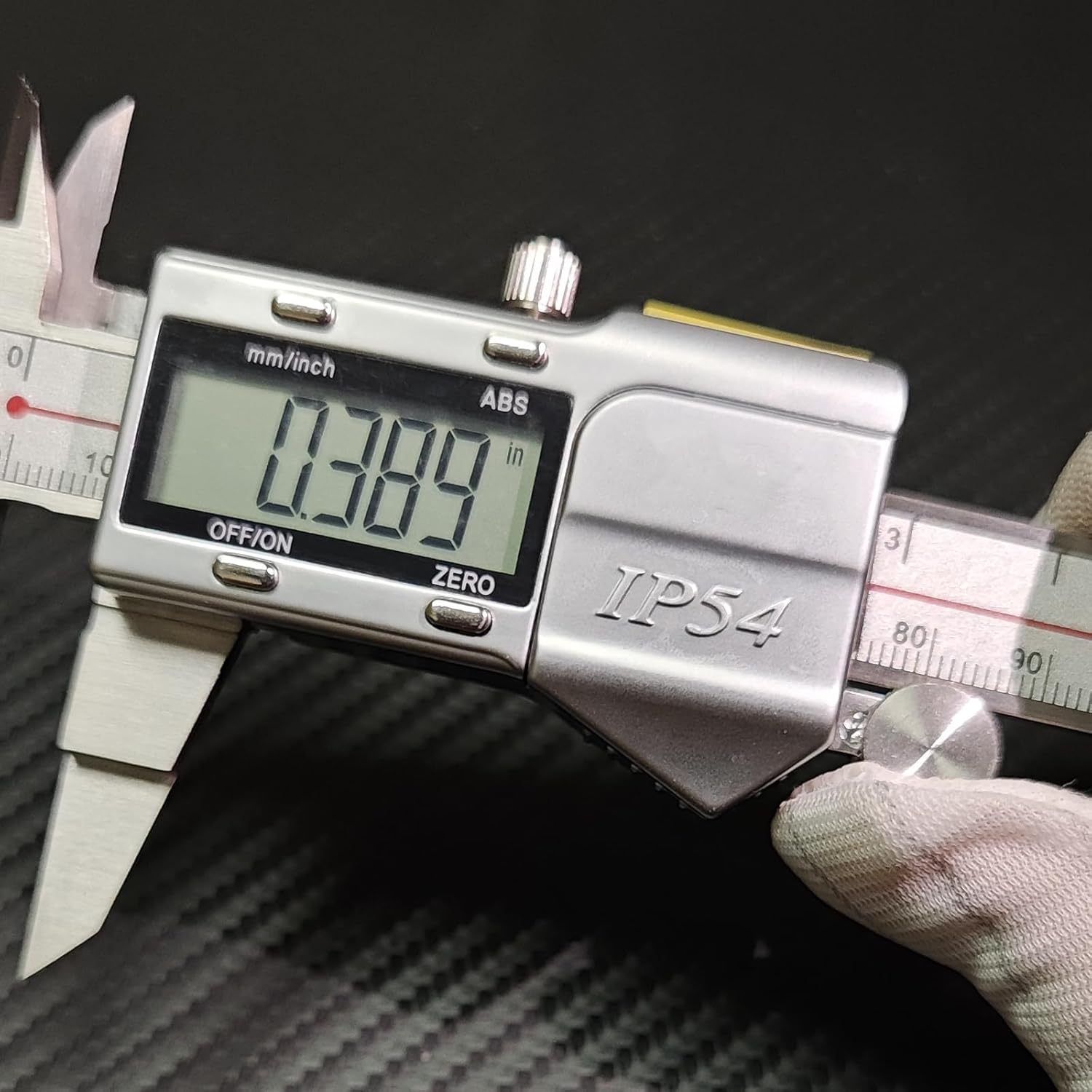 Digital Blade Caliper, Stainless Steel Electronic Caliper with Blade Jaws for Small Grooves, 0-6 Inch/150mm Measuring Tool, 0.0005"/0.01mm Resolution (6 Inch)