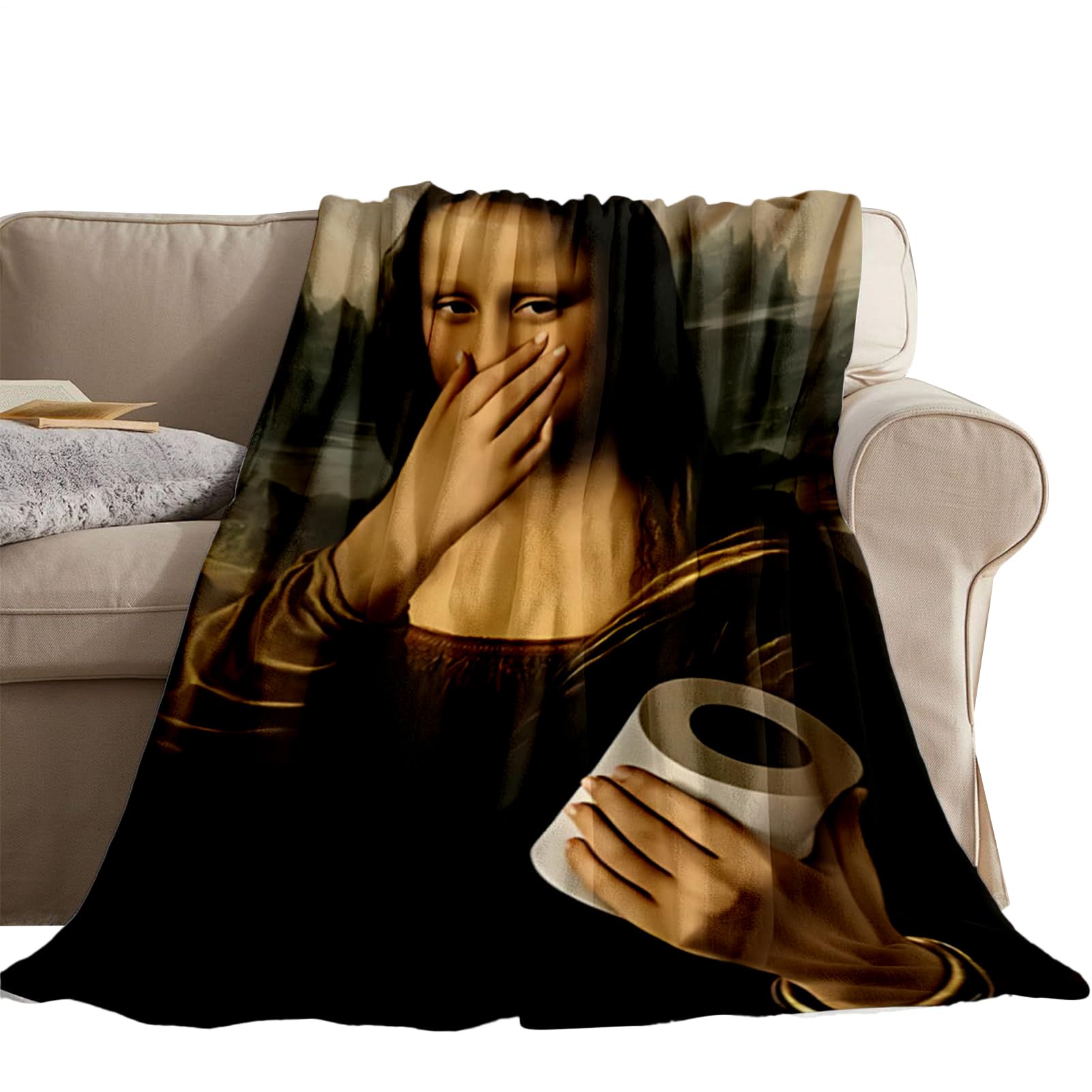 Soft Blankets And Throws - Warm Soft Comfortable Vintage Funny Collectibles,Funny Throw Blanket | for Restaurant Hotel Garden Indoor Outdoor Thanksgiving Holiday Party Home Room Vacation