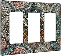 Vista 330 de Vista de ventana, isla tropical, playa, palmeras, cielo soleado, cubierta de interruptor de luz de palanca individual, placa decorativa de pared