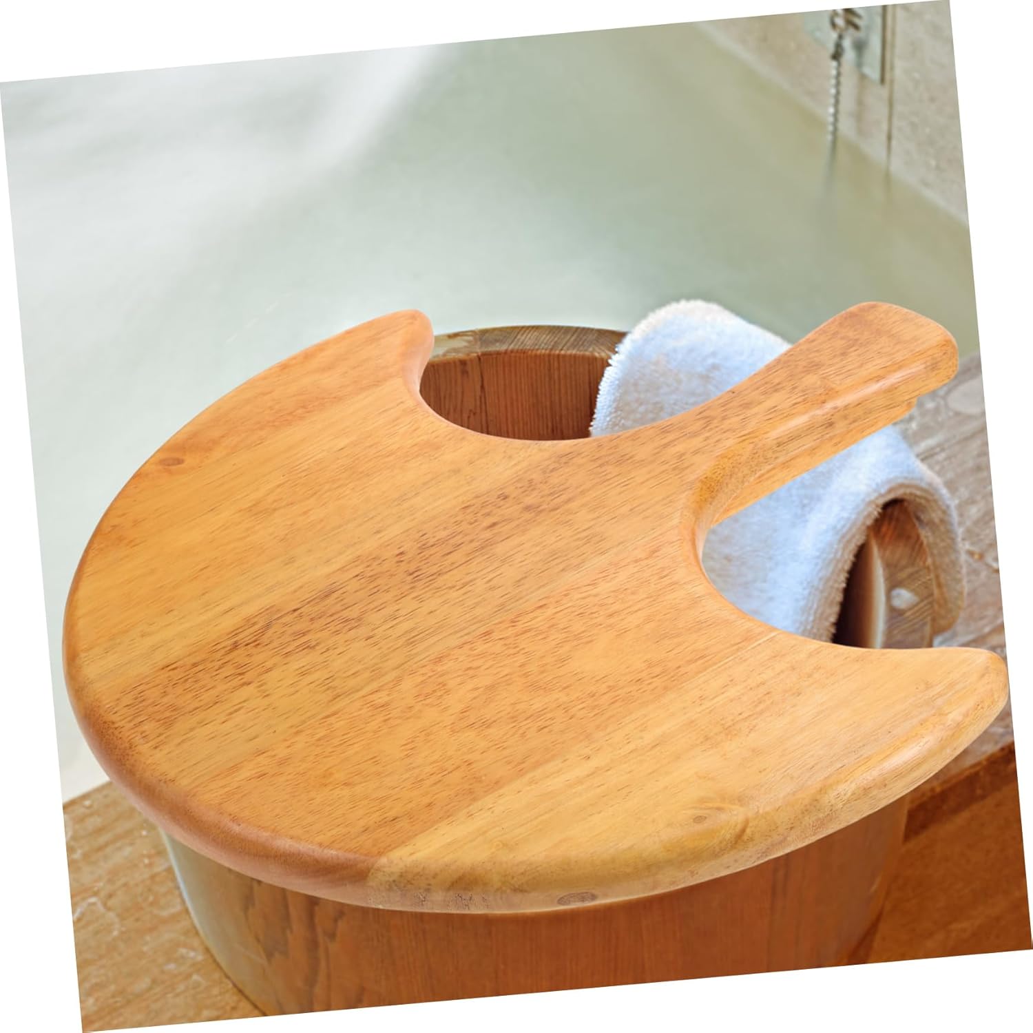 Generic Foot Basin Lid Replacement for and Sauna and Cover for Foot Bath Bucket Easy to Use and Relaxation