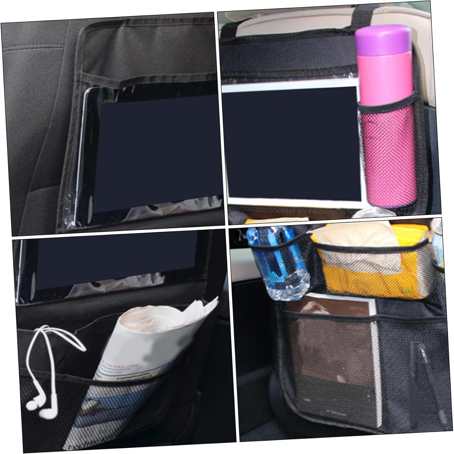 Mikinona 's Organizer Rear Storage Bag Seatback Storage Bag Auto Pocket Organizer