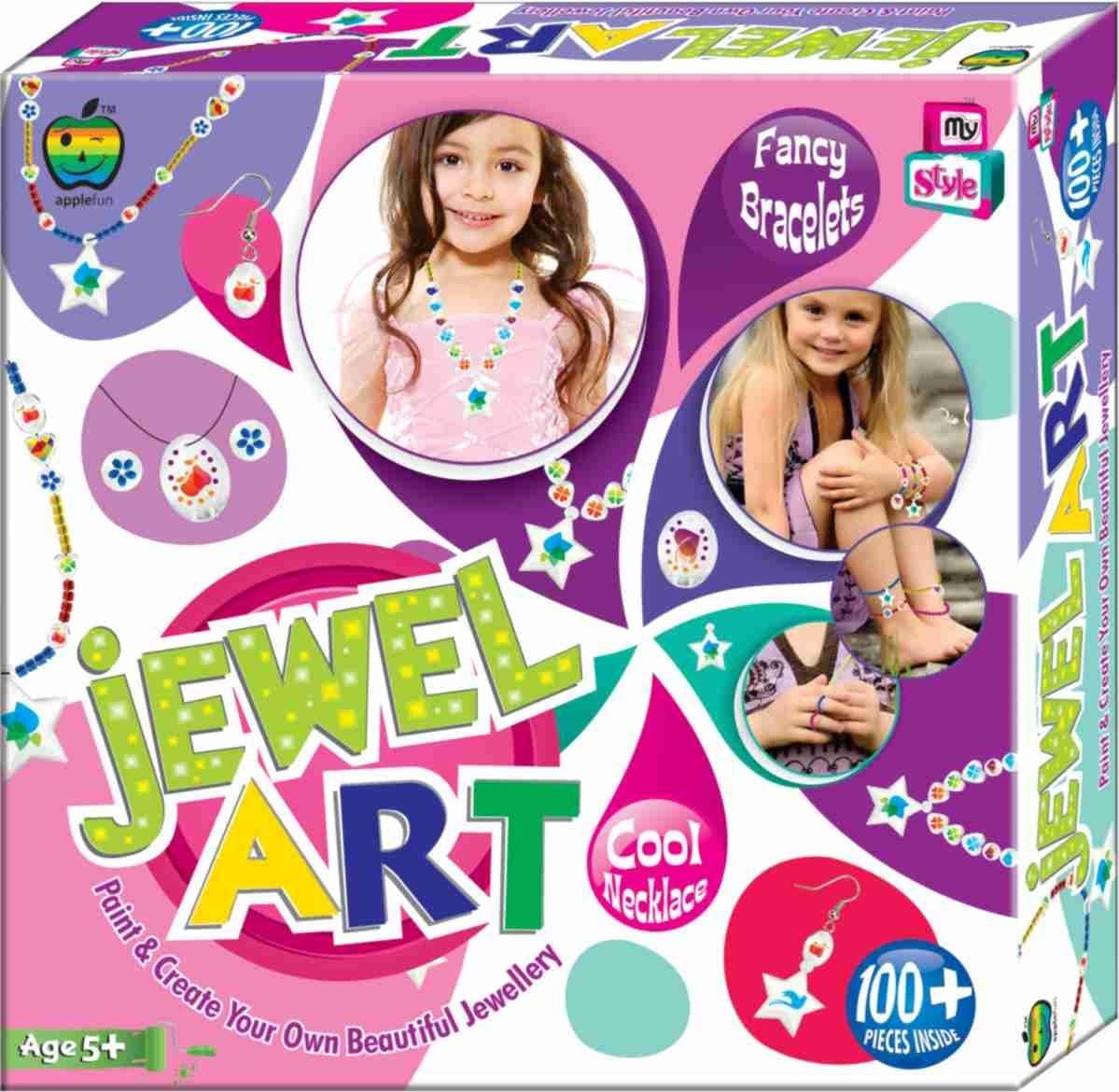 Apple Fun Jewel Art Kids Toys Art Creative Fashion Jewellery