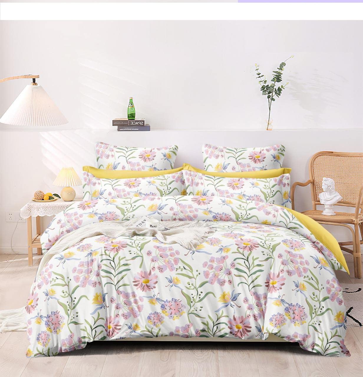 Danvira Danvira Premium 3 pcs Cotton Blend Flat Super King bedsheet with 2 zumbo Size Pillow Cover 72�x78� fits Upto 12 inches of Mattress-8 (B0B518XMYP) Amazon Price History, Amazon Price Tracker