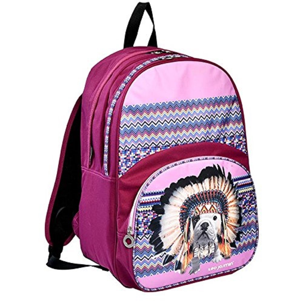 Sac à dos TEO JASMIN Apache grand format double compartiment avec bretelles confort
