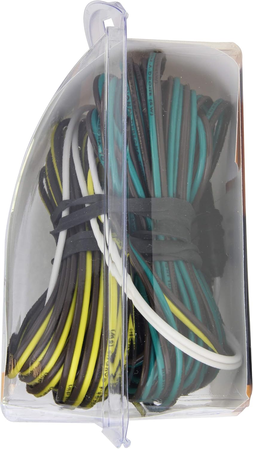 Hopkins Towing Solutions 48255 25' 4 Wire Flat Trailer Side Y-Harness Connector