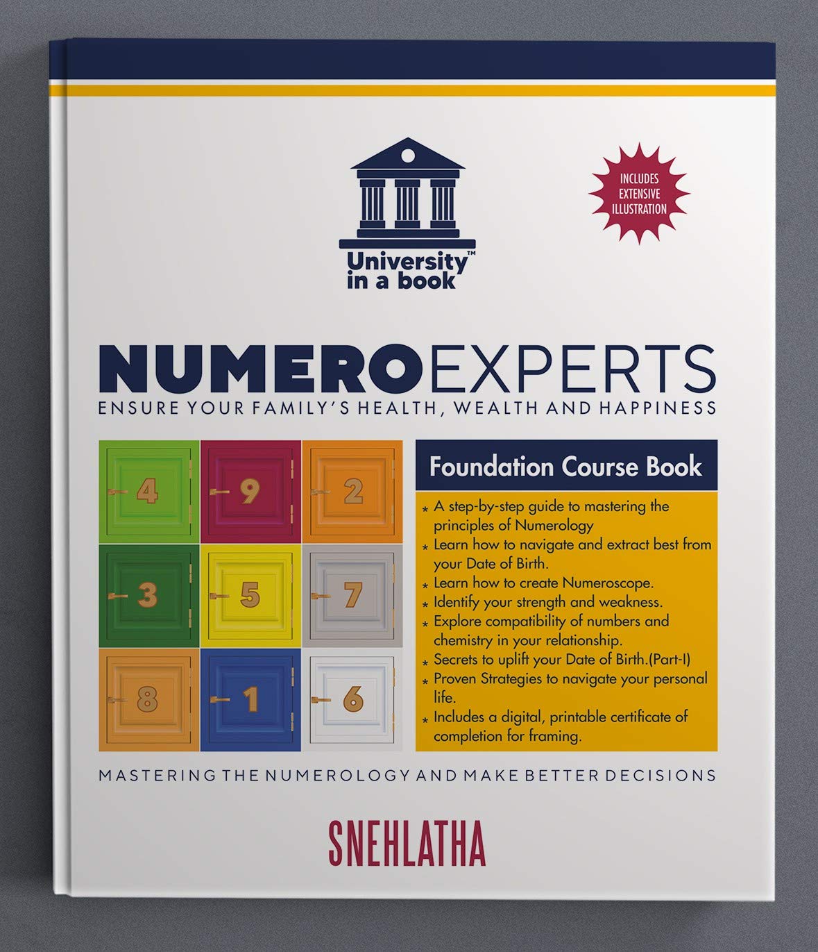 NUMEROEXPERTS Foundation Course Book Divine Science Numerology Future Expert Book