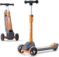 Vista 1 de KUB Toddler Scooter for Kids Ages 2+, 3 Wheel Kick Scooter with LED Light-Up Wheels, Adjustable Height Handlebar, Lean-to-Steer, Anti-Slip Deck