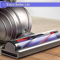 Vista 7 de Rodillo de repuesto compatible con Dyson DC50 Brushroll #964705-01, morado, compatible con DC50 Allergy, Animal, modelos de varios pisos