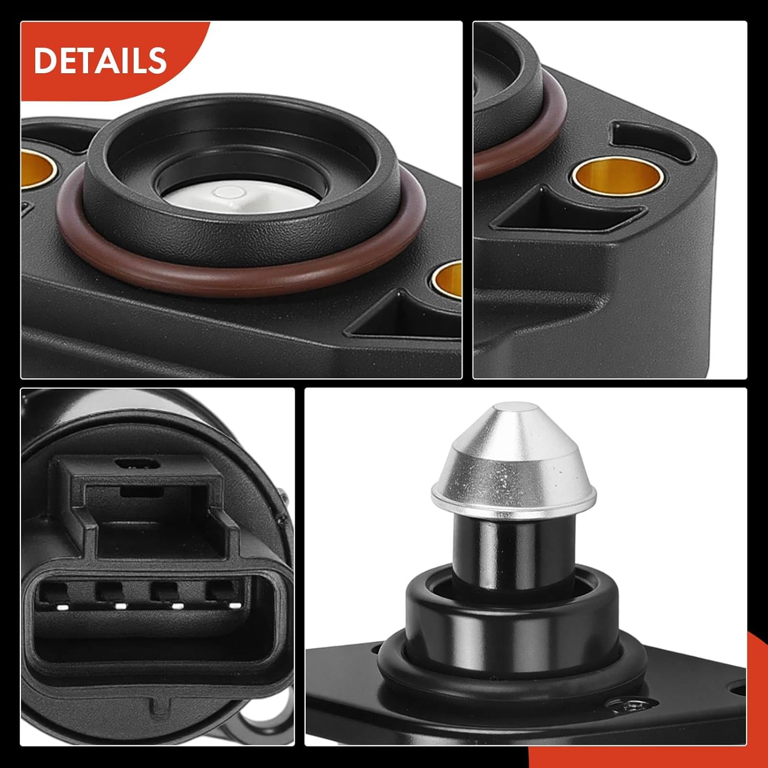 A-Premium Idle Air Control Valve IAC + Throttle Position Sensor TPS Compatible with Dodge Ram 1500 2002-2003 & Jeep Liberty 2002-2003, 3.7L