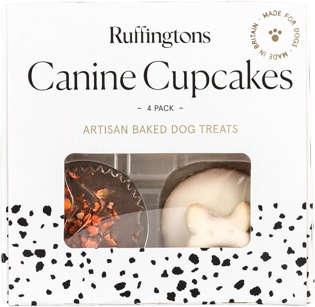 Foto 2 de 8 de Ruffingtons Paquete de 4 Cupcakes caninos
