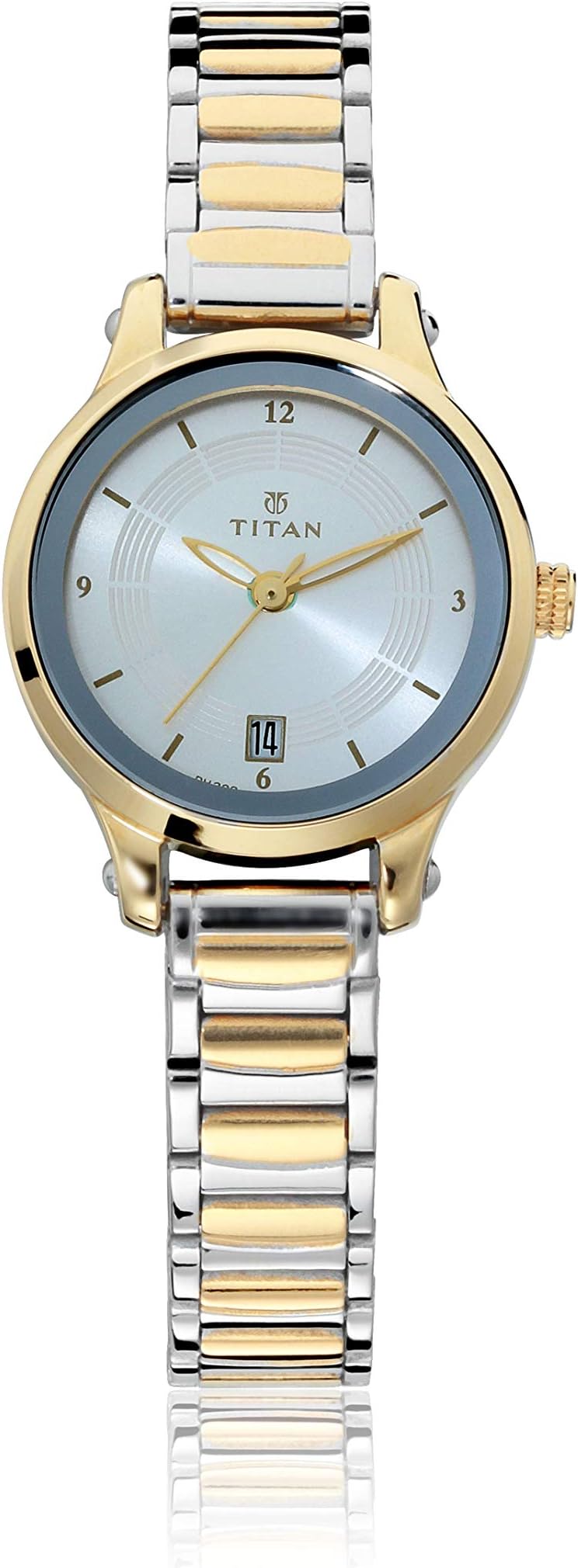 Titan Karishma Analog Silver Dial Women's Watch -NM2602BM02 / NL2602BM02
