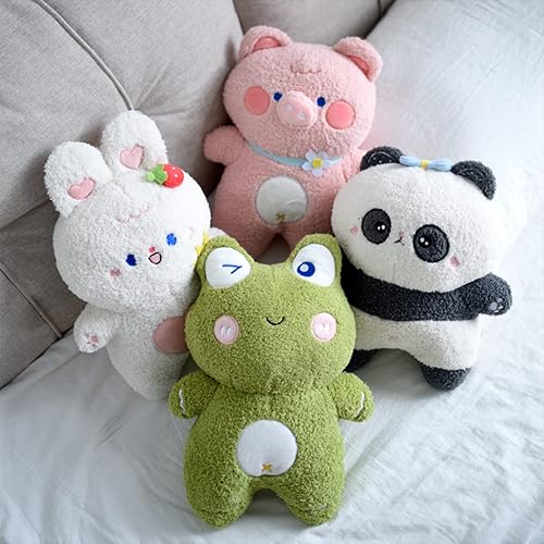 Miniatura 7 de Almohada de peluche suave de 15 pulgadas con mejillas rojas, almohada de peluche para abrazar el cuerpo, juguete de peluche Kawaii Squishy anime,