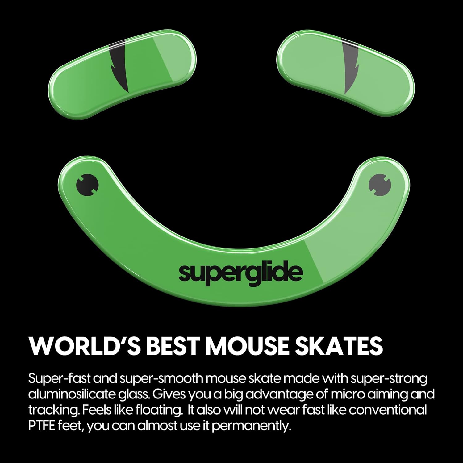 素晴らしい Superglide マウスソール 強化ガ 並行輸入品 マウスフィート Hyperspeed V2 Pro V2 Deathadder Razer For マウス トラックボール Www Recngo Com