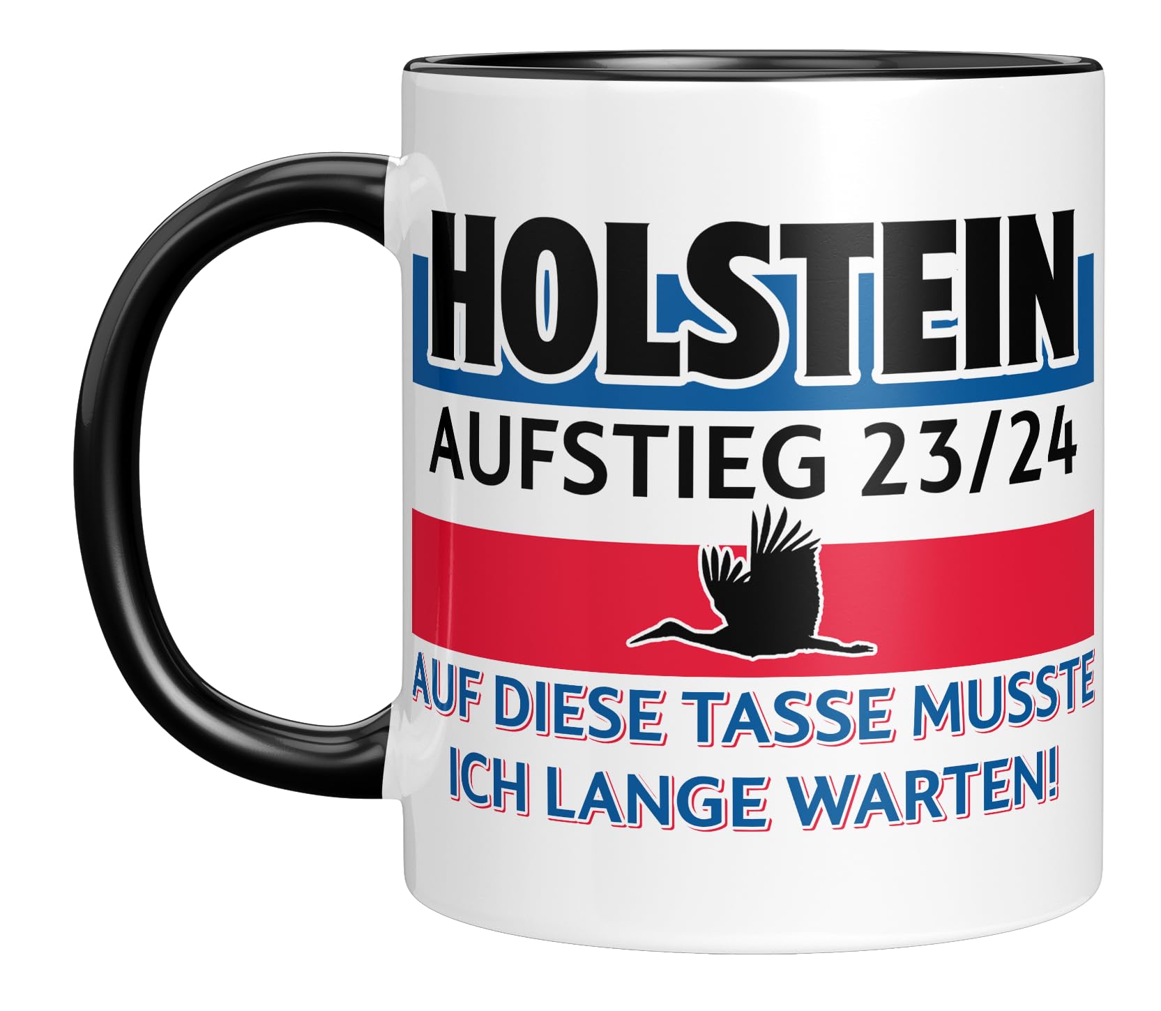 Hamburg Tasse „2025 Aufstieg“ – 330 Ml, Keramik, Spülmaschinenfest, Fußball-Fanartikel