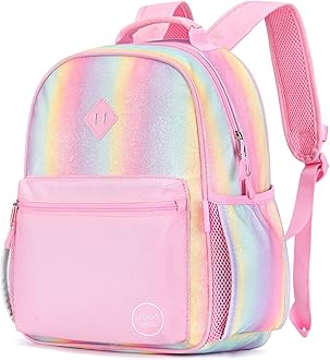 mibasiesKids Backpack for Girls and Boys, Toddler School Backpack for Preschool Kindergarten Elementary