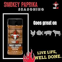 Vista 2 de Condimento de pimentón ahumado Pimentón ahumado equilibrado con azúcar morena, especias y un toque de sabor natural a humo Runnin' Wild Foods