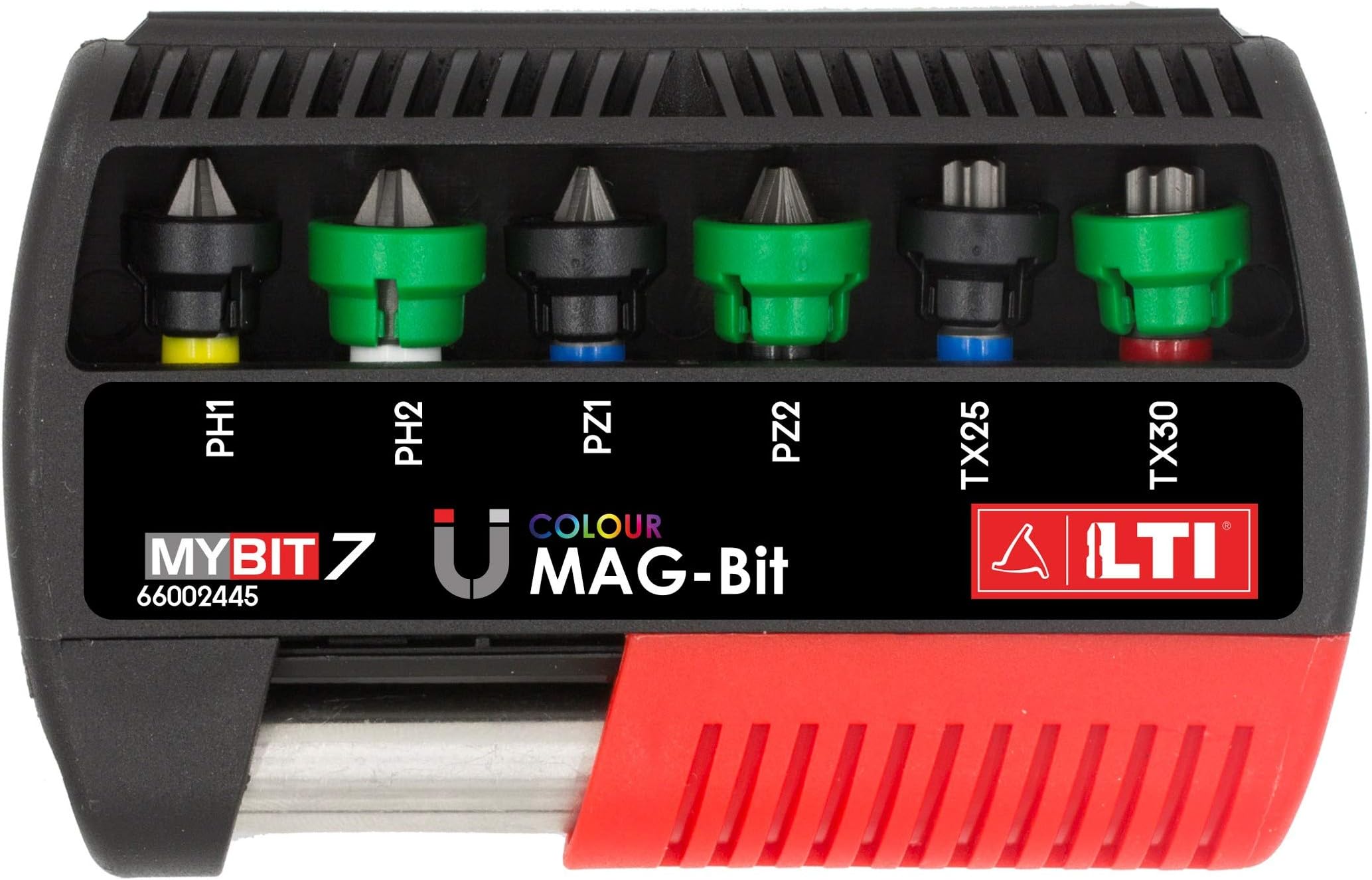 LTI by Krino Mag-Bit 66002445 Set with Magnetic Holder MyBit7-7 Pieces