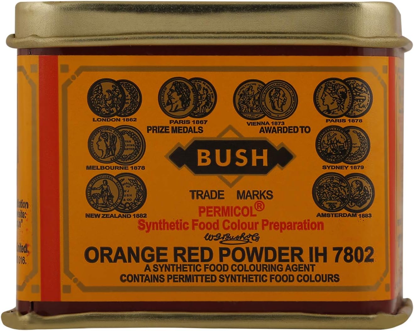 BUSh Orange Red Powder, 100 Gm