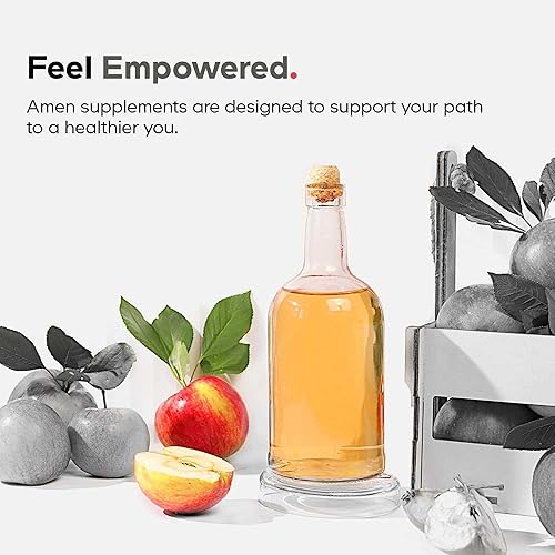 Miniatura 7 de Amen Vitamina D, K2 y zinc, colecalciferol D3 5000 UI, mezcla orgánica de alimentos integrales con manzana, arándano, arándano, frutas en polvo de